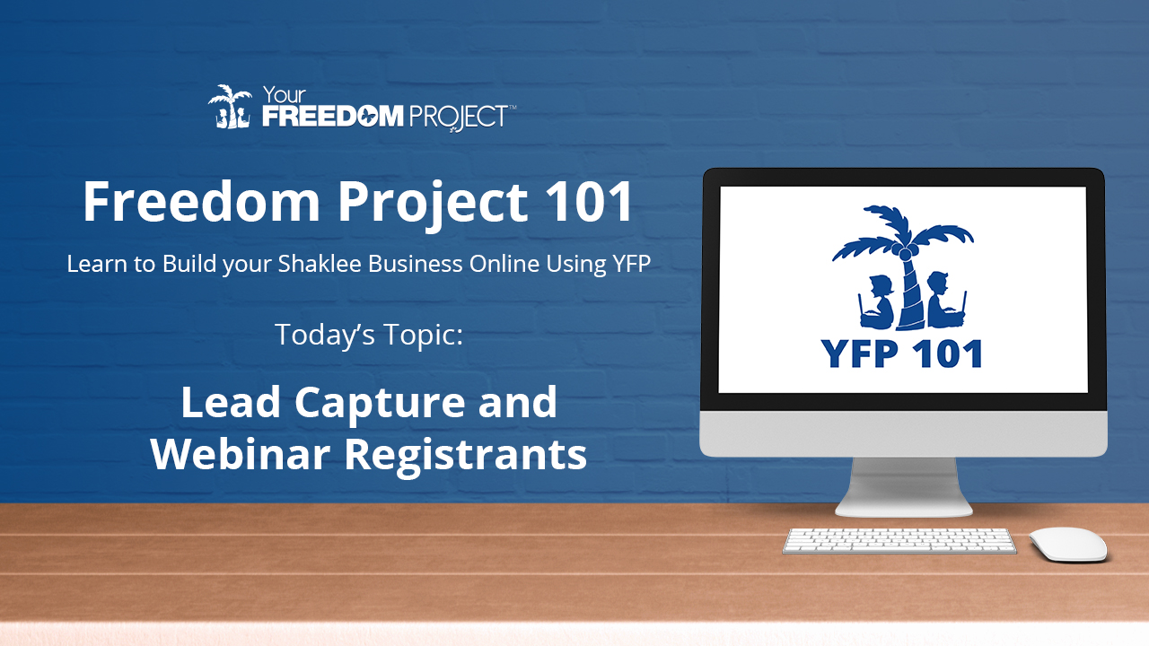 Lead Capture And Webinar Registration